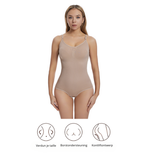 Comfortabele Figuurvormende Bodysuit